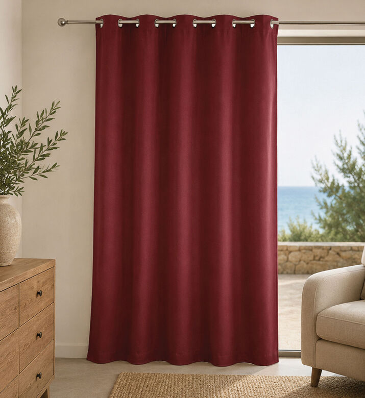Linder Linen Cotton Draped Curtain 62, Packshot View