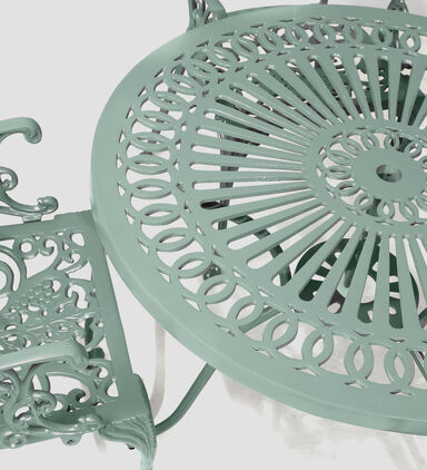 Bistro Dining Table With 4 Chairs Green