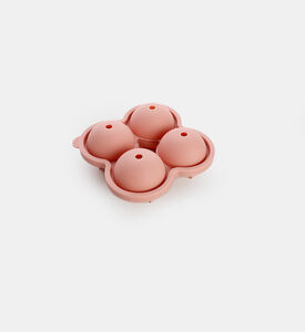 Home Deco and More Tpe 4-balls Ice Tray, Nude, Packshot View