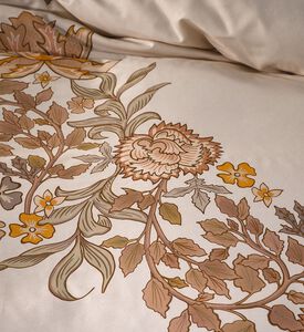 Essenza Amelie Cotton Satin Duvet Cover, White, 260x220-cm, Packshot View