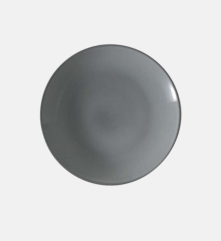 Home Deco and More Ceramic Trimmed Dessert Plate, Packshot View