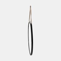 Round Metal Hanging Mirror