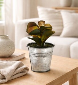 Home Deco and More Zinc Faux Planter Pot, Packshot View