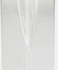 Clear Glass Rectangular Vase