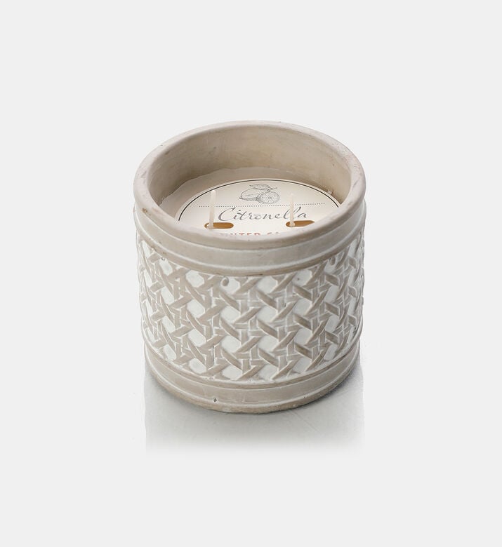 Citronella Candle-in-cement Pot Design 1