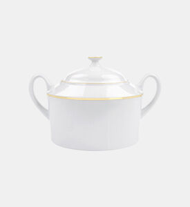 Home Deco and More Porcelain Golden-details Soup Tureen, Packshot View
