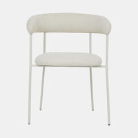Plenti Boucle Fabric Dining Chair