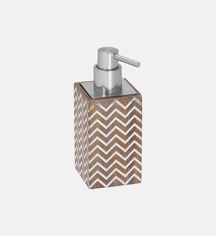 Home Deco and More Stainless Steel Wave Soap Dispenser, Packshot View