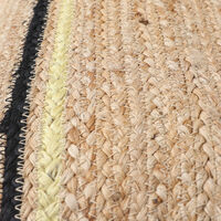 Vlad Jute Fabric Square Filled And Vaccumed Cushion