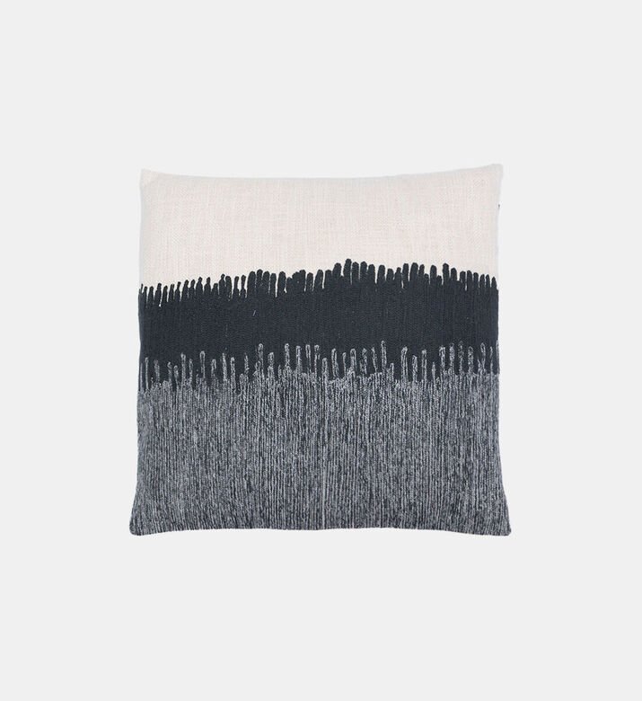 Home Deco and More Nova Embroidered Printed Cushion, Packshot View