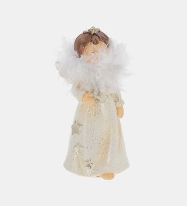 Polystone Standing Angel Ornament