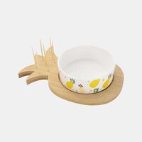 Porcelain Pineapple Toothpicks Bowl