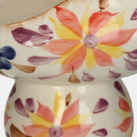 Floral Printed Ceramic Vase 30x11.5x17.5cm