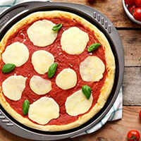 Asimetria Metal Easy-grip Pizza Pan