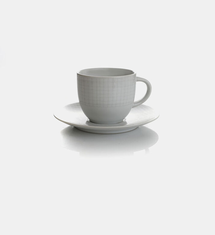 Round Porcelain Saucer Tea Cup