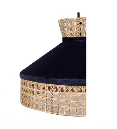 Velvet Cane Base Pendant Lamp