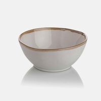 Ceramic Edge Trim Round Cereal Bowl