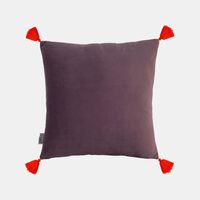 Dimi Embroidered Tassel Cushion