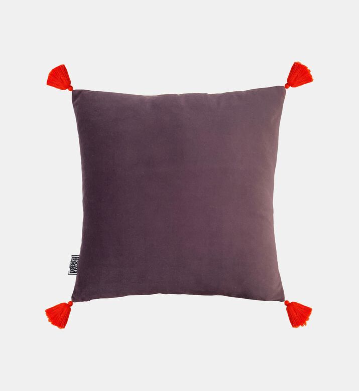 Dimi Embroidered Tassel Cushion