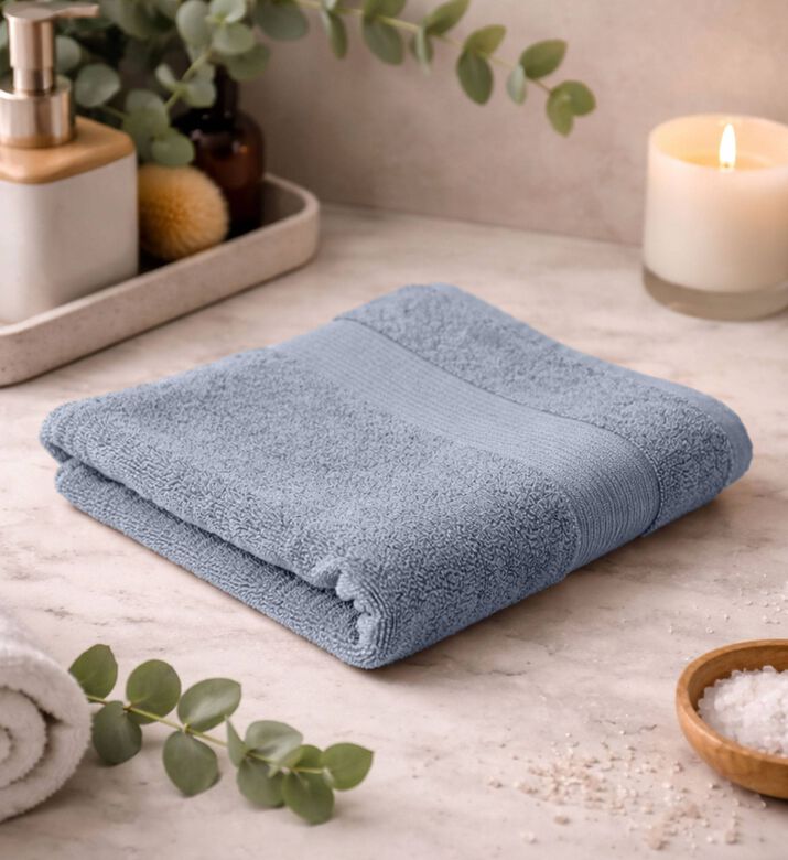 Cannon Cotton Personal Care Wash Cloth, Blue, 33x33-cm, Packshot View
