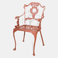 Grape Dining Table With 4 Chairs Red 90 X 70 Cm