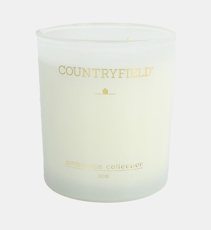 Glass Spa Scent Candle