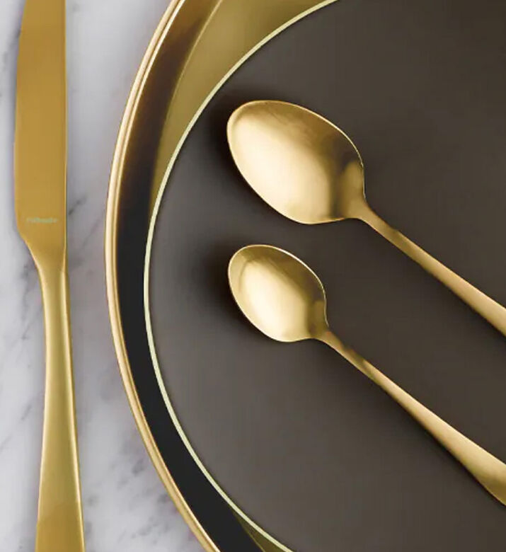 Vintage Moka Gold Spoon 6-piece