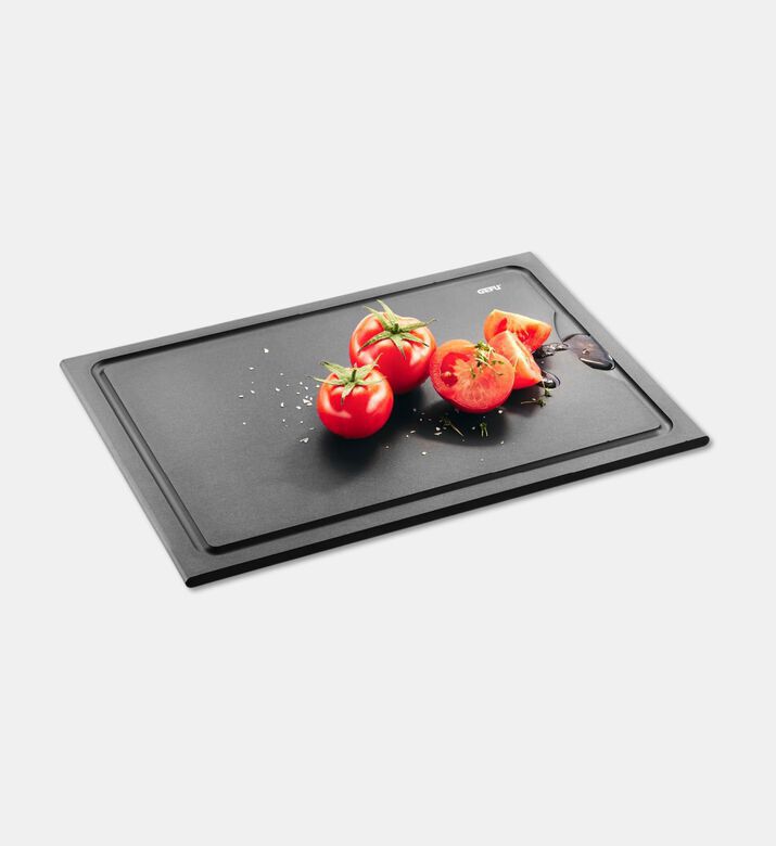 Gefu Slize Medium Juice Groove Chopping Board, Packshot View