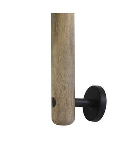 Light and Living Banu Matt Wall Lamp, Black, 120x25x45-cm, Packshot View