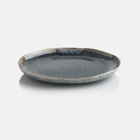 Ceramic Trimmed Dessert Plate