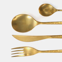 The Fuse Hammered Cutlery 24-piece Set