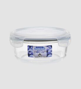 Glass Round Food Container
