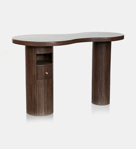 Home Deco and More Pillar Mango Wood Writing Desk, Packshot View