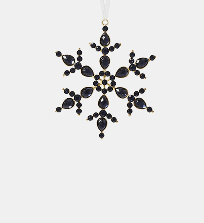 Iron Acrylic Beads Hanging Snowflake