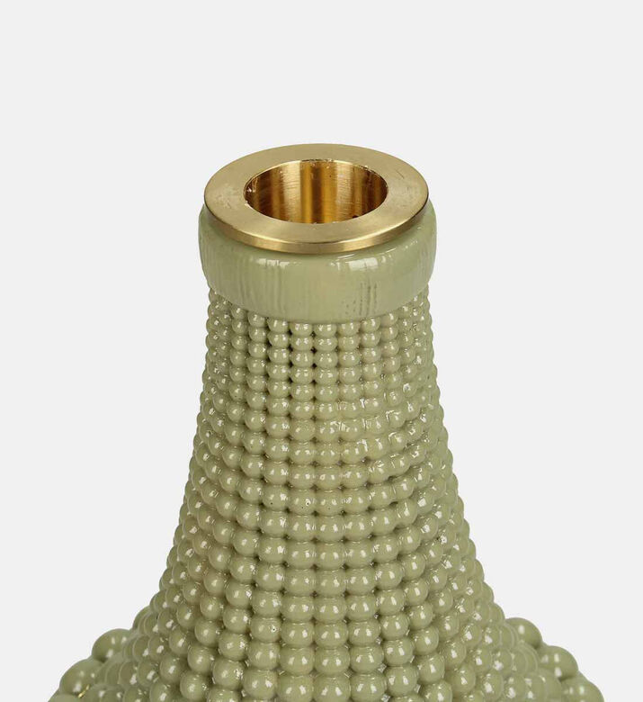 Kersten Candle Stick Beads Polyresin, Green, Packshot View