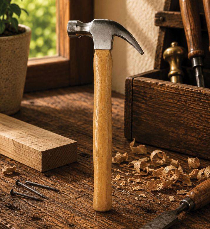 Home Deco and More Forged Head Claw Hammer, Packshot View