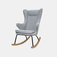 Dolly Ash Wood Steel Rocking Chair