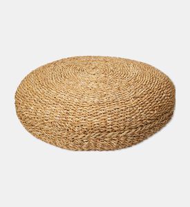 Home Deco and More Pouf Round Natural 58x58x20cm, Packshot View