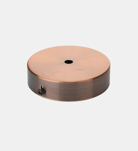 Girard Sudron Steel Ceiling Rose Single Output, Packshot View
