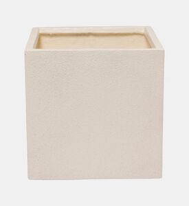 Fiber Clay Square Planter