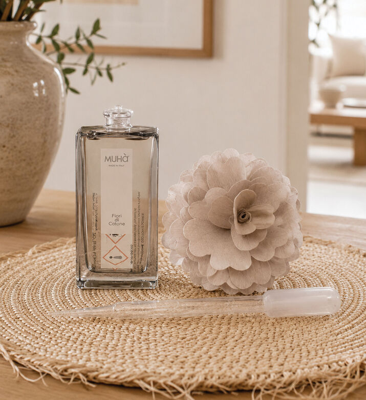 Muha Peony Cotton Flowers Gray Fragrance, Packshot View
