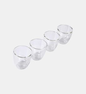 Espresso Glass Double Wall 4pce Set