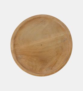 Home Deco and More Plate 28cm Natural Finish, Packshot View