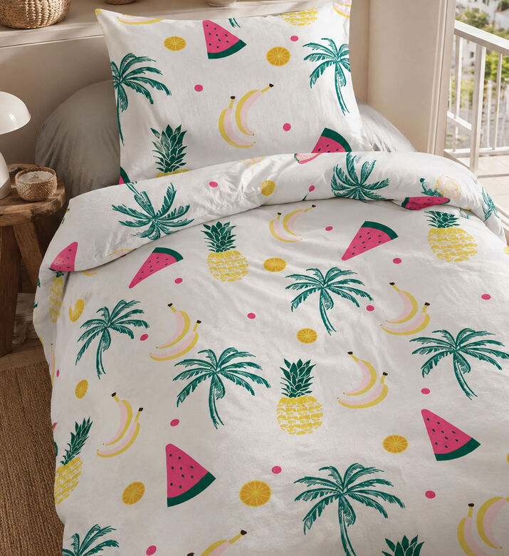 Ambiente Kayla Duvet Cover Set, Multicolor, 200x200-cm, Packshot View