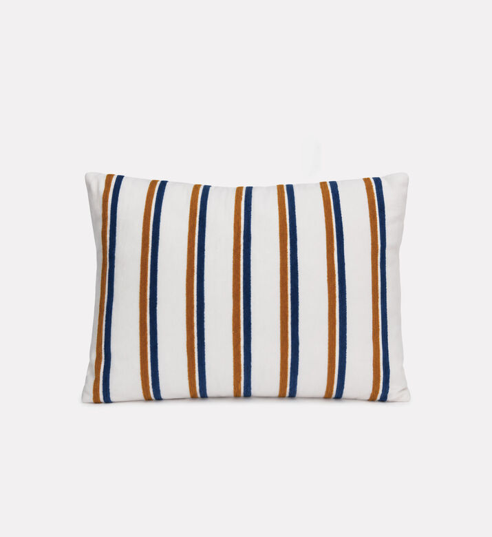 Home Deco and More Striped Rectangular Cushion, Packshot View