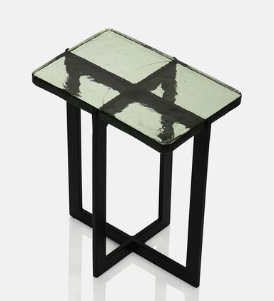 Delta Glass Side Table 2-piece Set
