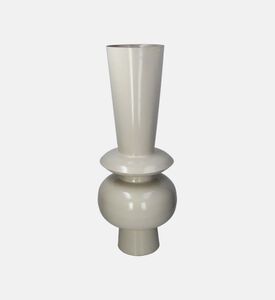 Iron Layered Circles Vase