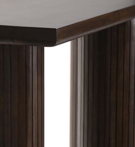 Home Deco and More Pillar Mango Wood Console, Packshot View