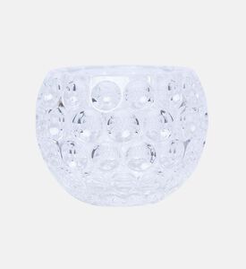 Minerva Crystal Round Vase 8x6 Cm