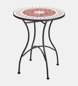 Home Deco and More Mosaic Top Round Bistro Table, Packshot View